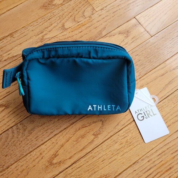 NWT Athleta Girl Always Belt Bag Coastal Teal - Picture 3 of 14